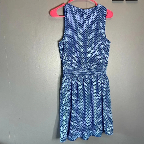 GAP blue pattern smock dress size medium - Picture 5 of 6